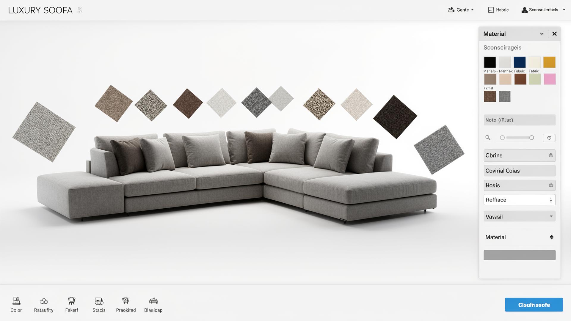 Configuratore divani 3D